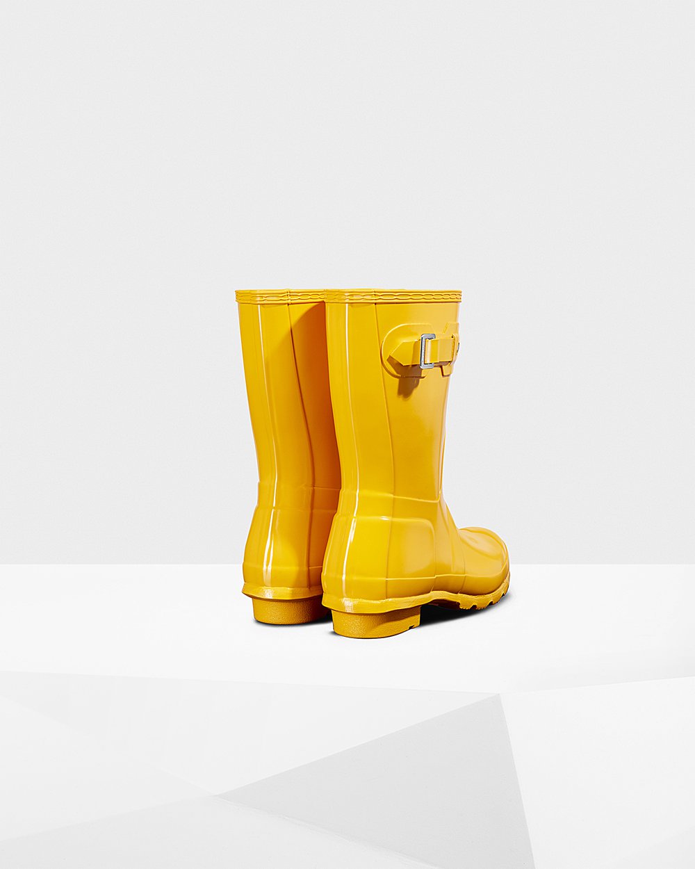 Hunter Mujer Original Gloss - Botas de Lluvia Amarillo - 487-ZWSRJI